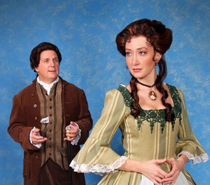 Peter Husmann (John Adams) & Christanna Rowader (Abigail Adams) in "1776"