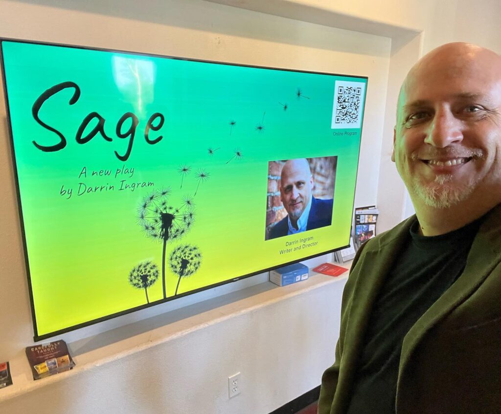 Read more about the article Anatomy Of A Play: Darrin Ingram Premieres “Sage” In A Staged Reading At Conejo Players